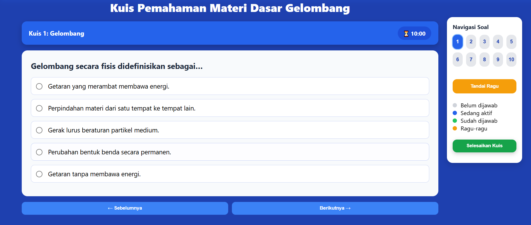 Halaman Kuis