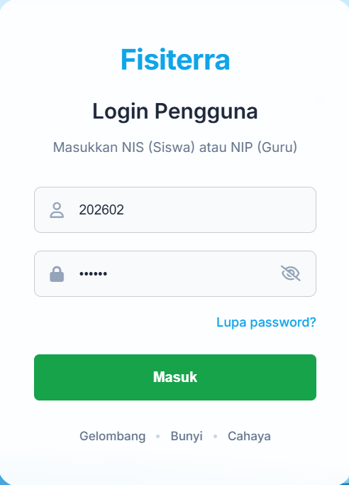 Halaman Login